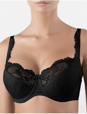 Бюстгальтер полумягкий VOVA LAURA V32518 черный, Цвет: черный, Размеры: 90C