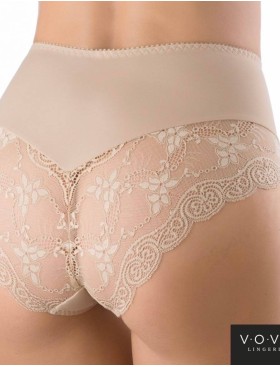 Трусы слипы высокие VOVA SNEJANNA V54045 кофе латте, Цвет: кофе латте, Размеры: M, изображение 2