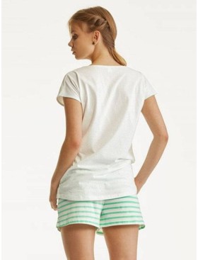 Комплект Key LNS 055, Цвет: зеленый/белый, Размеры: S, изображение 3