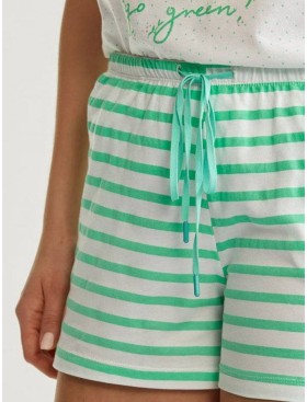 Комплект Key LNS 055, Цвет: зеленый/белый, Размеры: S, изображение 4