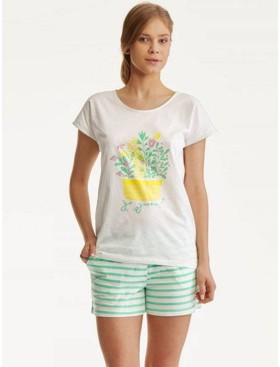 Комплект Key LNS 055, Цвет: зеленый/белый, Размеры: S, изображение 2