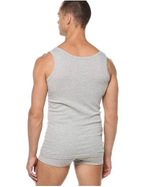 Майка мужская Opium R04 серый меланж, Цвет: серый меланж, Размеры: M, изображение 2