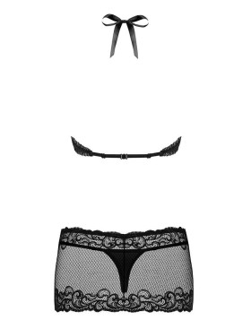 Сексуальная сорочка Obsessive 830 CHEMISE, Цвет: черный, Размеры: S/M, изображение 5