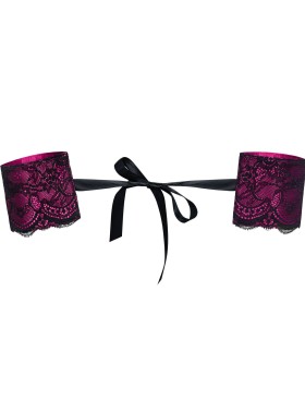 Наручники Obsessive ROSEBERRY CUFFS фуксия, Цвет: фуксия, Размеры: UN, изображение 2