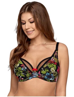 Бюстгальтер мягкий Ava EXOTIC MISTERY 1809 M, Цвет: флора, Размеры: 75D
