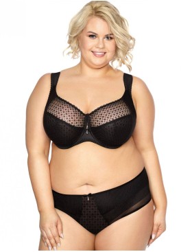 Бюстгальтер мягкий Gaia 874 SAMIRA soft черный, Цвет: черный, Размеры: 90G, изображение 4