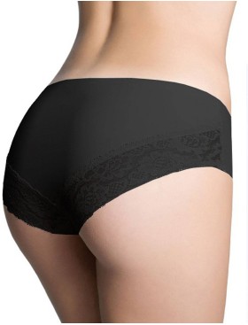 Трусы слипы Julimex CHEEKIE черный, Цвет: черный, Размеры: S