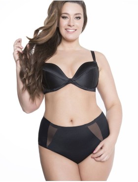 Трусы слипы Julimex PEARL черный, Цвет: черный, Размеры: M