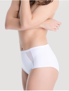 Трусы слипы Julimex PEARL MAXI белый, Цвет: белый, Размеры: M, изображение 3