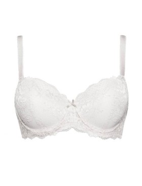 Бюстгальтер балконет Sielei WONDER LACE 2454 bianco, Цвет: bianco (белый), Размеры: 95E, изображение 4