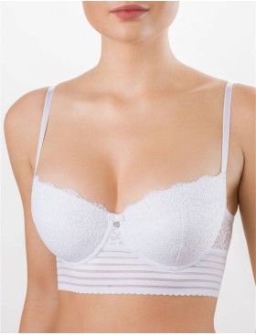 Бюстье с пуш-ап VOVA PAOLA V48430 белый, Цвет: белый, Размеры: 80B