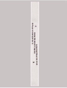 Бретельки тканевые с украшением Julimex RB-375 10мм, Цвет: белый, Размеры: UN