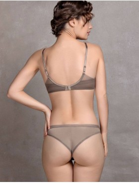 Трусы бразилиана Mioocchi ADELE 7630 stone, Цвет: stone (кофейный), Размеры: S, изображение 4