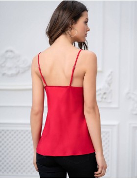 Топ атласный Mia-Amore MILAN 8327 красный, Цвет: красный, Размеры: XS, изображение 2