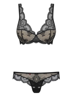 Сексуальный комплект Obsessive 853 SET черный, Цвет: черный, Размеры: S/M, изображение 3