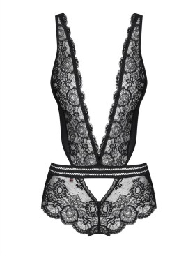 Эротическое боди Obsessive 853 TED-1 черный, Цвет: черный, Размеры: S/M, изображение 3