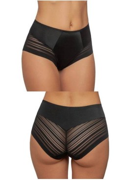 Трусы слипы высокие Albina L SILUET 480 черный, Цвет: черный, Размеры: 4XL, изображение 3