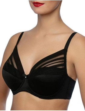 Бюстгальтер балконет Albina L SILUET 8085 черный, Цвет: черный, Размеры: 75F