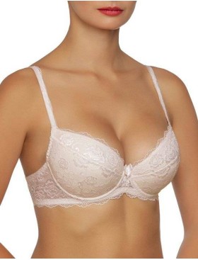 Бюстгальтер балконет с пуш-ап Albina L CHARM 6071 серебристый пион, Цвет: серебристый пион, Размеры: 70D