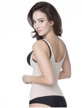 Корректирующий торсет Julimex 214 POD BIUST, Цвет: телесный, Размеры: S, изображение 2