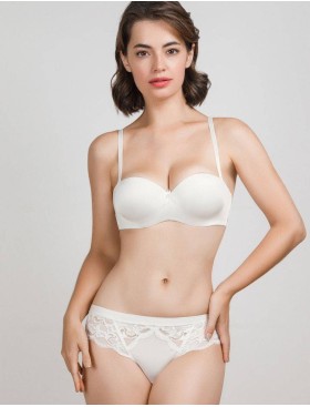 Трусы бразилиана Mioocchi LAURA 7643 avorio, Цвет: avorio (слоновая кос, Размеры: S, изображение 3