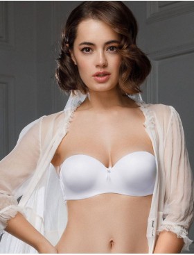 Бюстгальтер анжелика с пуш-ап Mioocchi LAURA 7544 bianco, Цвет: bianco (белый), Размеры: 80E