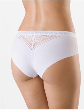 Трусы слипы миди VOVA PERLIN V48340 белый, Цвет: белый, Размеры: XS, изображение 2