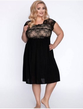 Сорочка Akcent 510 черный, Цвет: черный, Размеры: XL