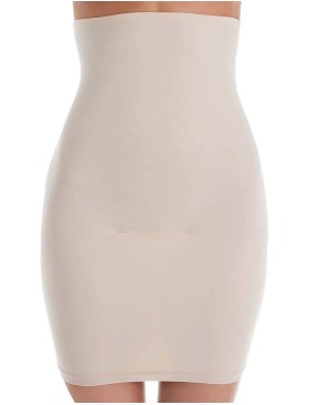 Бежевая юбка-утяжка с трусиками Janira 31233 COMBI-SLIP SILUETA ESBELTA, Цвета: bruma, Размеры: M