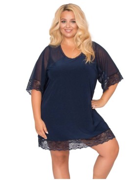 Сорочка Akcent 503 индиго, Цвет: индиго, Размеры: L