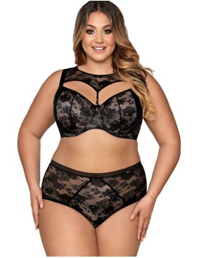 Бюстгальтер балконет Ava OH MY 1835 U, Цвет: черный, Размеры: 75D, изображение 4