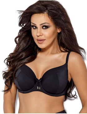 Верх купальника на поролоне Ava SK13 U черный, Цвет: черный, Размеры: 100C, изображение 5