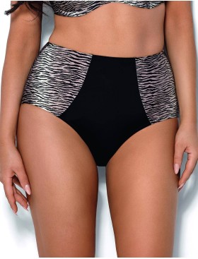 Трусы купальные высокие Ava SF96/4, Цвет: тигровый/черный, Размеры: L