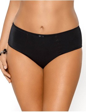 Трусы слипы миди Nipplex ANNA FIGI черный, Цвет: черный, Размеры: 2XL