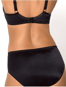 Трусы слипы миди Nipplex ANNA FIGI черный, Цвет: черный, Размеры: 2XL, изображение 2