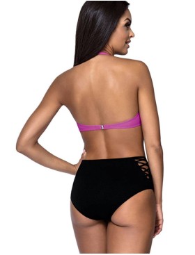 Раздельный купальник бандо с пуш-ап Lorin L2306/0, Цвет: фуксия, Размеры: 70B, изображение 2