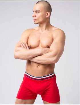 Мужские трусы боксеры Opium R-124 красный, Цвет: красный, Размеры: M