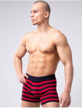 Мужские трусы боксеры Opium R-126, Цвет: синий/красный, Размеры: M, изображение 3