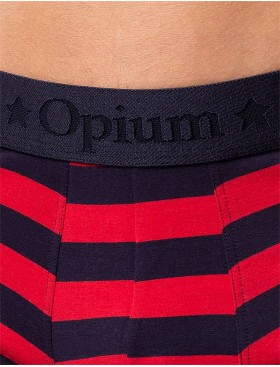 Мужские трусы боксеры Opium R-126, Цвет: синий/красный, Размеры: M, изображение 4