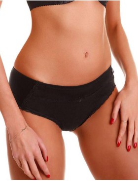 Трусы слипы Alles KELLY 04 figi черный, Цвет: черный, Размеры: M