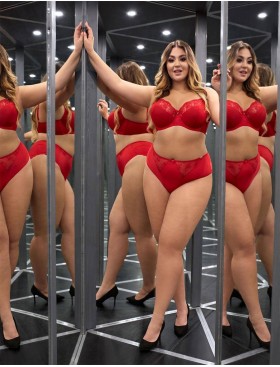 Бюстгальтер мягкий Ava FRENCH KISS 1851 M, Цвет: красный, Размеры: 65F, изображение 3