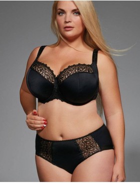 Бюстгальтер полумягкий Kris Line BETTY semi-soft side support черный, Цвет: черный, Размеры: 75H, изображение 8