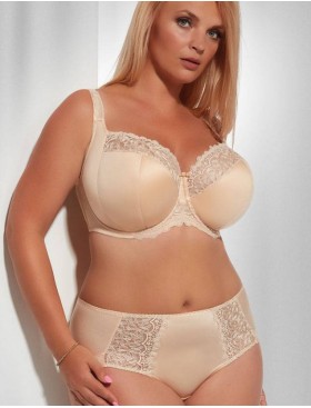 Бюстгальтер полумягкий Kris Line BETTY COFFEE semi-soft side support, Цвет: бежевый, Размеры: 85K, изображение 8