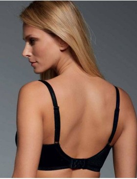 Бюстгальтер балконет спейсер Kris Line FORTUNA spacer черный, Цвет: черный, Размеры: 75E, изображение 2