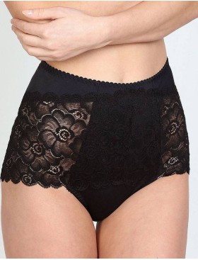 Трусы макси с кружевом Orhideja 207-146 черный, Цвет: черный, Размеры: L