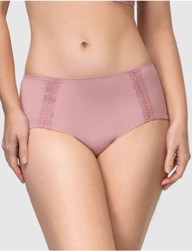 Трусы слипы миди Amelie PLEAT 8042-2 пыльная роза, Цвет: пыльная роза, Размеры: S