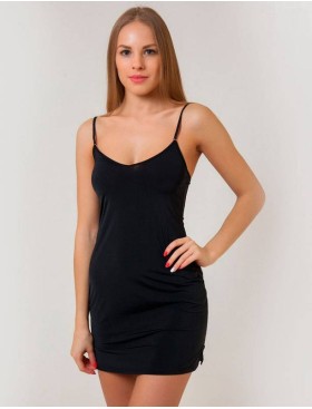 Ультратонкая комбинация Janira SILK-CARESS 1072317 negro, Цвет: negro (черный), Размеры: L