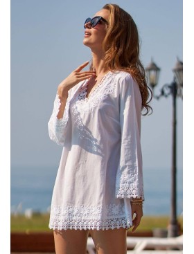 Короткая туника Mia-Amore ARGENTINA 1363, Цвет: белый, Размеры: M, изображение 2