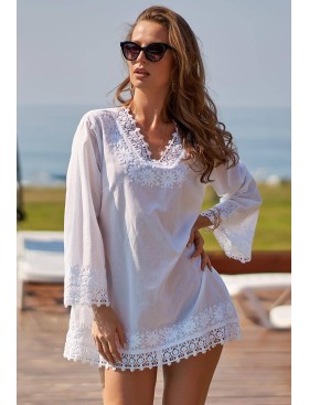 Короткая туника Mia-Amore ARGENTINA 1363, Цвет: белый, Размеры: M, изображение 3