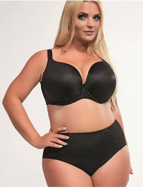 Бюстгальтер балконет Kris Line FORTUNA COMFORT ultra черный, Цвет: черный, Размеры: 85DD, изображение 7